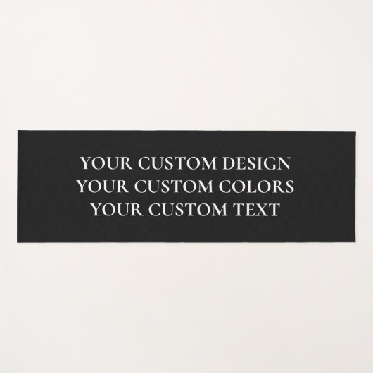 Creëer uw eigen persoonlijke gepersonaliseerde yogamat (Voorkant (horizontaal))