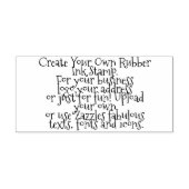 Creëer uw eigen persoonlijke gepersonaliseerde zelfinktende stempel (Design)