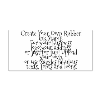 Creëer uw eigen persoonlijke gepersonaliseerde zelfinktende stempel