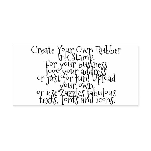 Creëer uw eigen persoonlijke gepersonaliseerde  zelfinktende stempel (Design)