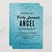 Creëer Uw eigen persoonlijke glitter Kaart (Voorkant / Achterkant)