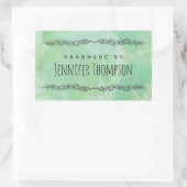 Creëer uw eigen persoonlijke handleiding gemaakt d rechthoekige sticker (Tas)