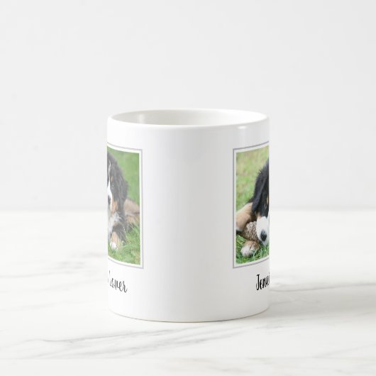 Creëer uw eigen persoonlijke hondenliefhebber mono koffiemok (Center)