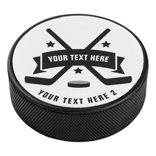 Creëer Uw eigen persoonlijke ijs Hockey Puck (3/4)