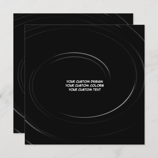 Creëer Uw eigen persoonlijke kaart (Voorkant / Achterkant)