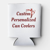 Creëer Uw eigen persoonlijke kerstfeest Blikjeskoeler (Voorkant)