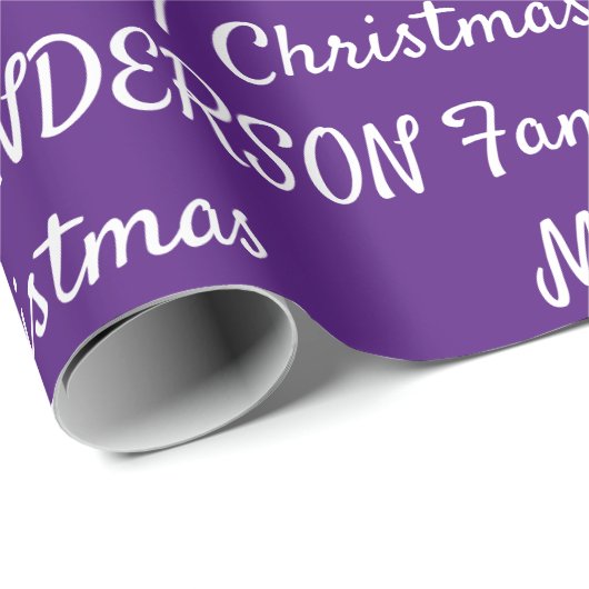 Creëer Uw eigen persoonlijke kerstmis Cadeaupapier (Rol Hoek)