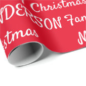 Creëer Uw eigen persoonlijke kerstmis Cadeaupapier (Rol Hoek)