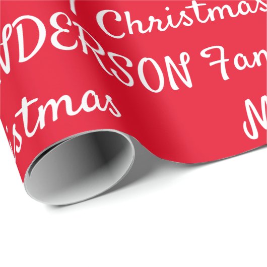 Creëer Uw eigen persoonlijke kerstmis Cadeaupapier (Rol Hoek)