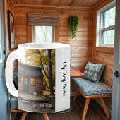 Creëer uw eigen persoonlijke kleine huisfoto koffiemok