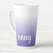 Creëer uw eigen persoonlijke laptop met elke kleur latte mok (Linkerhoek)