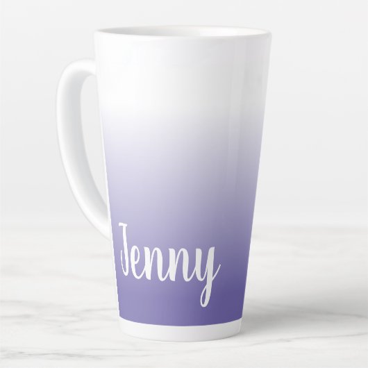 Creëer uw eigen persoonlijke laptop met elke kleur latte mok (Linkerhoek)