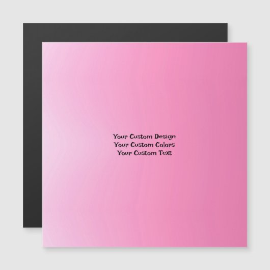 Creëer Uw eigen persoonlijke magneetkaart (Voorkant / Achterkant)