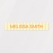 Creëer uw eigen persoonlijke naam kleur gecodeerd labels (Design 1)