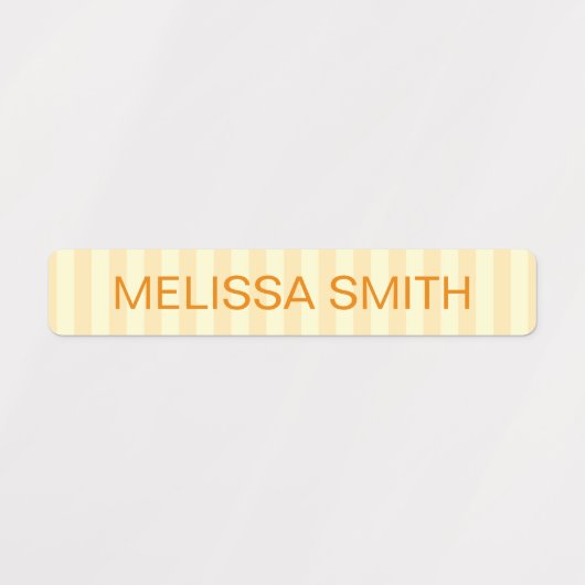 Creëer uw eigen persoonlijke naam kleur gecodeerd labels (Design 1)