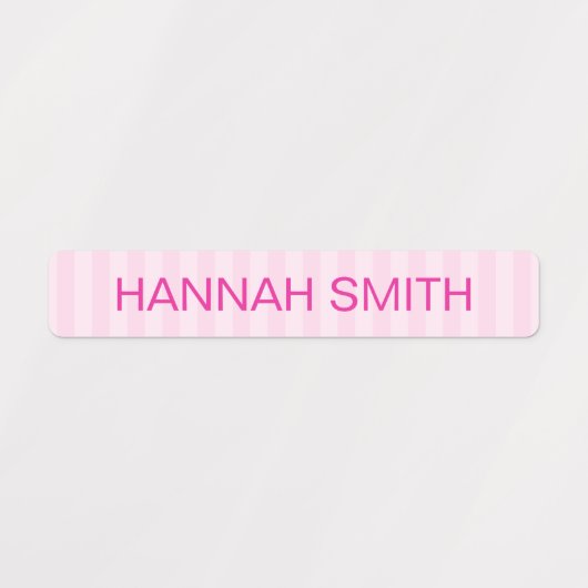 Creëer uw eigen persoonlijke naam kleur gecodeerd labels (Design 2)