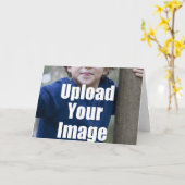 Creëer Uw eigen persoonlijke persoonlijke foto-Mok Kaart (Gele Bloem)