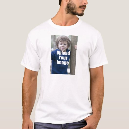 Creëer Uw eigen persoonlijke persoonlijke foto-Mok T-shirt (Voorkant)