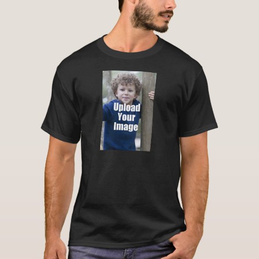 Creëer Uw eigen persoonlijke persoonlijke foto-Mok T-shirt (Voorkant)