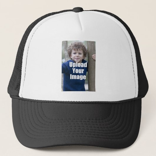 Creëer Uw eigen persoonlijke persoonlijke foto-Mok Trucker Pet (Voorkant)