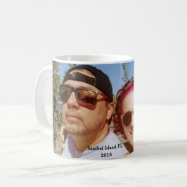 Creëer uw eigen persoonlijke reisfoto's koffiemok