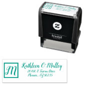 Creëer Uw eigen persoonlijke retouradres voor de f Zelfinktende Stempel (In situ)