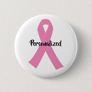 Creëer Uw eigen persoonlijke roze bewustzijn Ronde Button 5,7 Cm