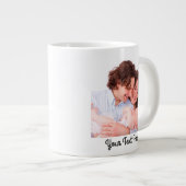 Creëer Uw eigen persoonlijke tekst en foto Grote Koffiekop (Voorkant rechts)