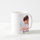 Creëer Uw eigen persoonlijke tekst en foto-Mok Koffiemok (Voorkant rechts)