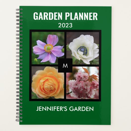 Creëer uw eigen persoonlijke tuinfoto planner (Voorkant)