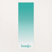 Creëer Uw eigen persoonlijke witte ombre Yogamat (Achterkant)