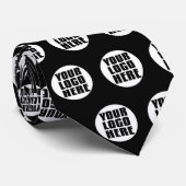 Creëer Uw eigen persoonlijke zakelijke Logo Stropdas (Opgerold)