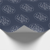 Creëer Uw eigen persoonlijke zakelijke Logo voor u Cadeaupapier (Hoek)