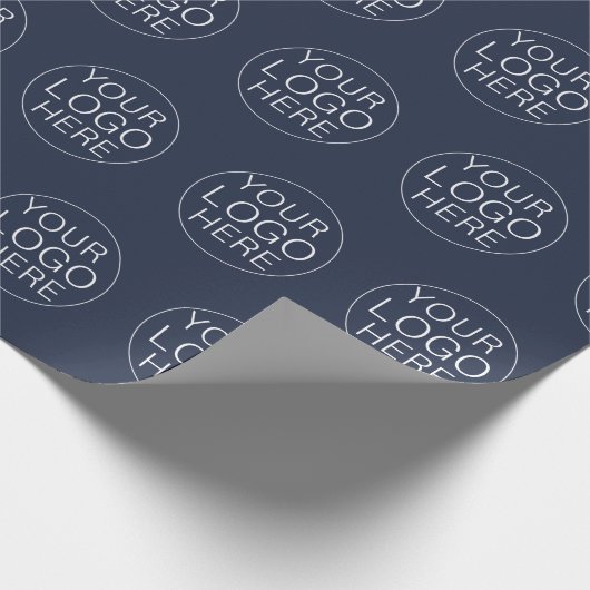 Creëer Uw eigen persoonlijke zakelijke Logo voor u Cadeaupapier (Hoek)