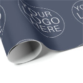 Creëer Uw eigen persoonlijke zakelijke Logo voor u Cadeaupapier (Rol Hoek)