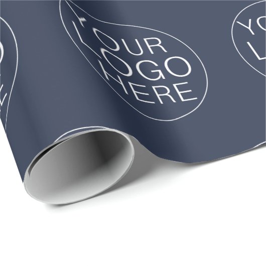 Creëer Uw eigen persoonlijke zakelijke Logo voor u Cadeaupapier (Rol Hoek)