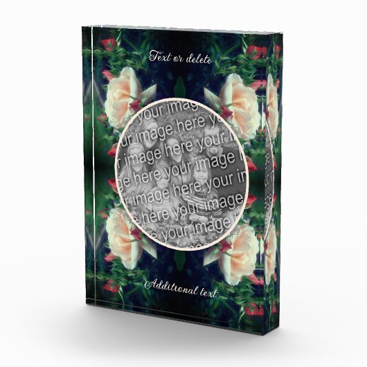 Creëer Uw eigen perzik Roos en toppen Fotoblokken (Rechts)