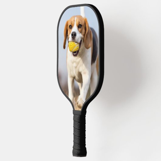Creëer Uw eigen Pet Dog Aangepaste Foto aangepast Pickleball Paddle (Links)