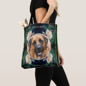 Creëer Uw eigen Photo Peach Roos en Buds Lijst Tote Bag (Dichtbij)