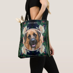 Creëer Uw eigen Photo Peach Roos en Buds Lijst Tote Bag