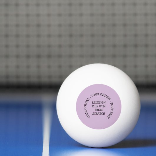 Creëer Uw eigen Pingpongbal (Net)