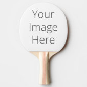 Creëer Uw eigen pingpongpeddel Tafeltennisbatje (Voorkant)