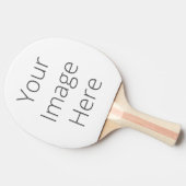 Creëer Uw eigen pingpongpeddel Tafeltennisbatje (Zijkant)