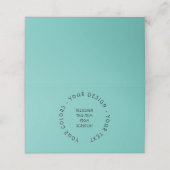 Creëer Uw eigen Plaatskaartje (Buitenkant ongevouwen)