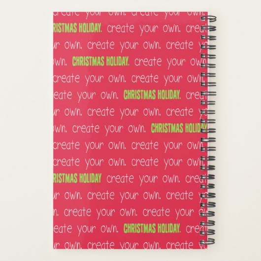 Creëer uw eigen planner (klein) (Achterkant)