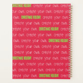 Creëer uw eigen planner (standaard) (Achterkant)