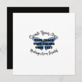 Creëer Uw eigen platte Kaart (Voorkant / Achterkant)