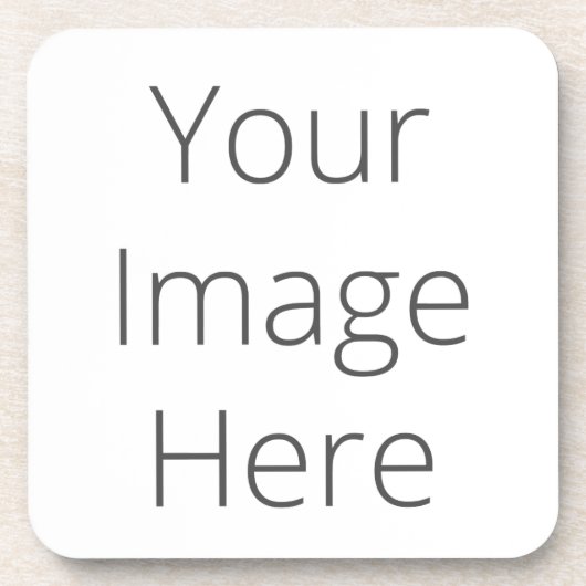 Creëer Uw eigen plein Onderzetter (Voorkant)