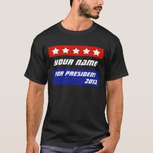 Creëer Uw eigen politieke patriottische koopwaar T-shirt