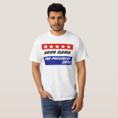 Creëer Uw eigen politieke patriottische koopwaar T-shirt (Voorkant volledig)